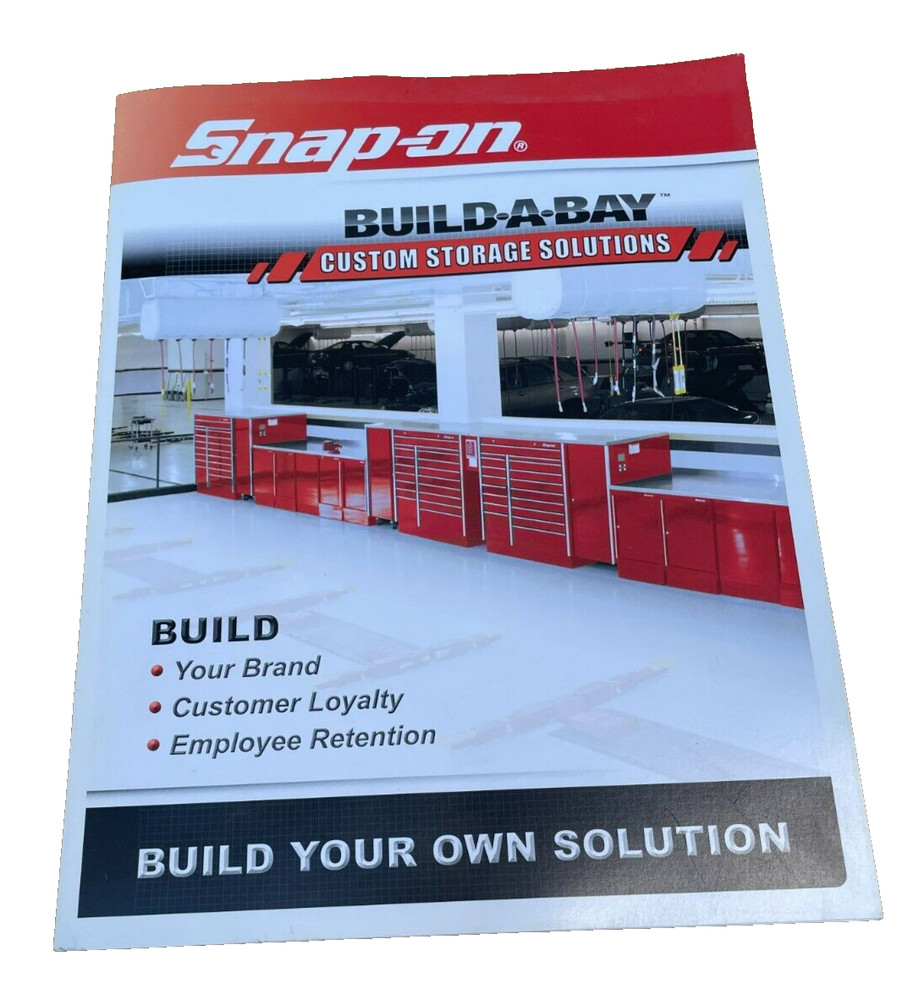 Snap-On Build-A-Bay, Custom Storage Solutions, Catalog
