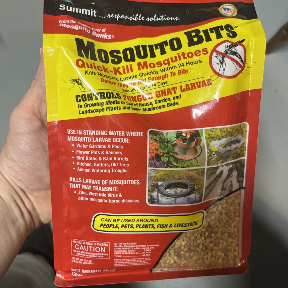Summit 117-6 Mosquito Bits, Granular, 30 oz Package