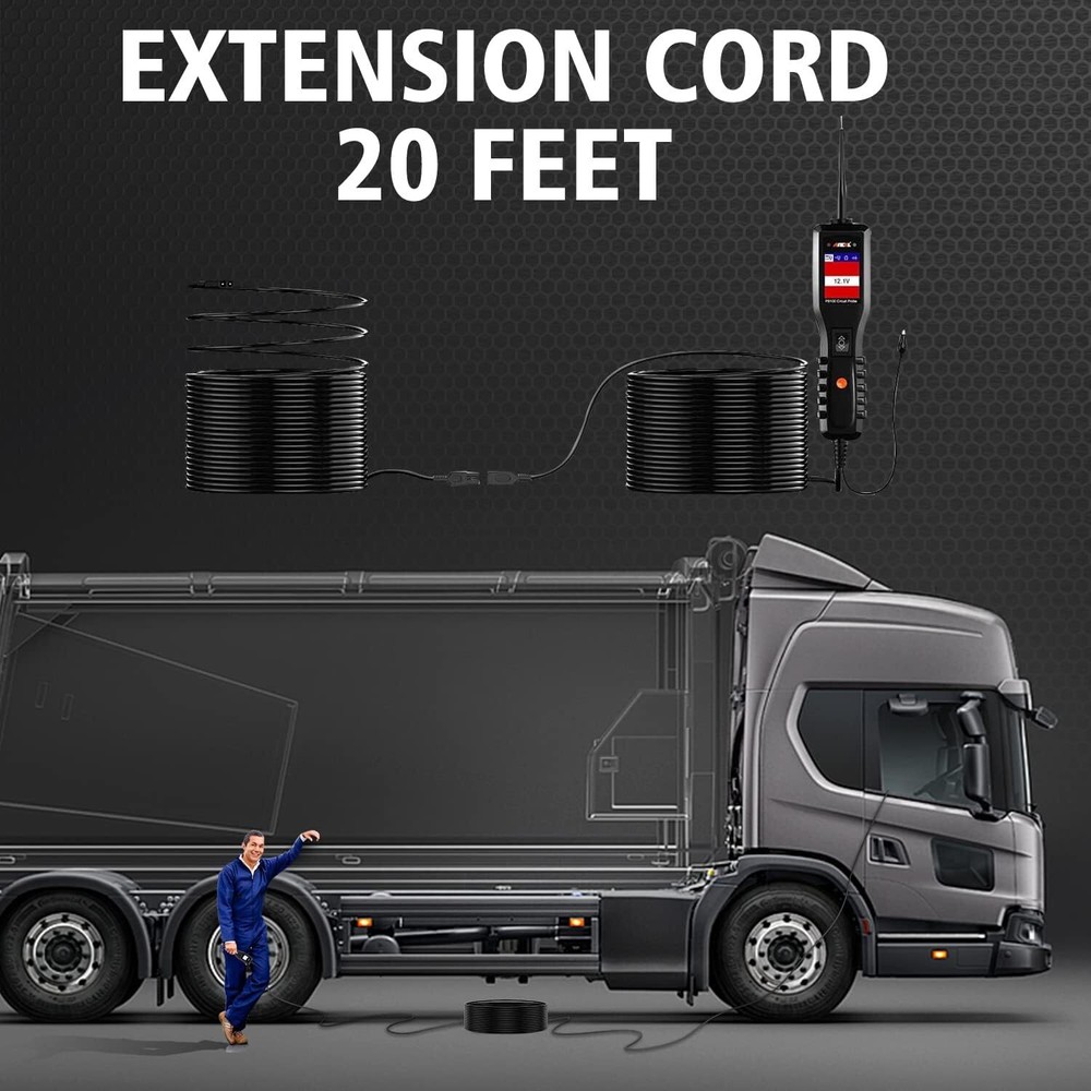 ANCEL PB100 12V/24V Circuit Tester PowerScan Electrical System Diagnostic Tool