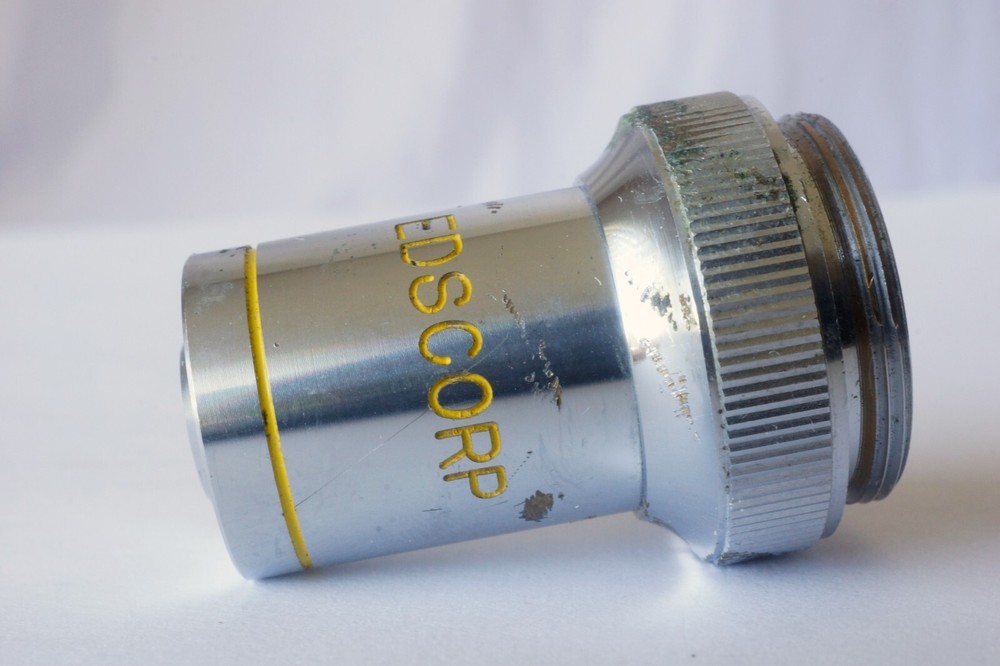 Edscorp Objective 10 0.25 for Microscope Barely Used Made in Japan