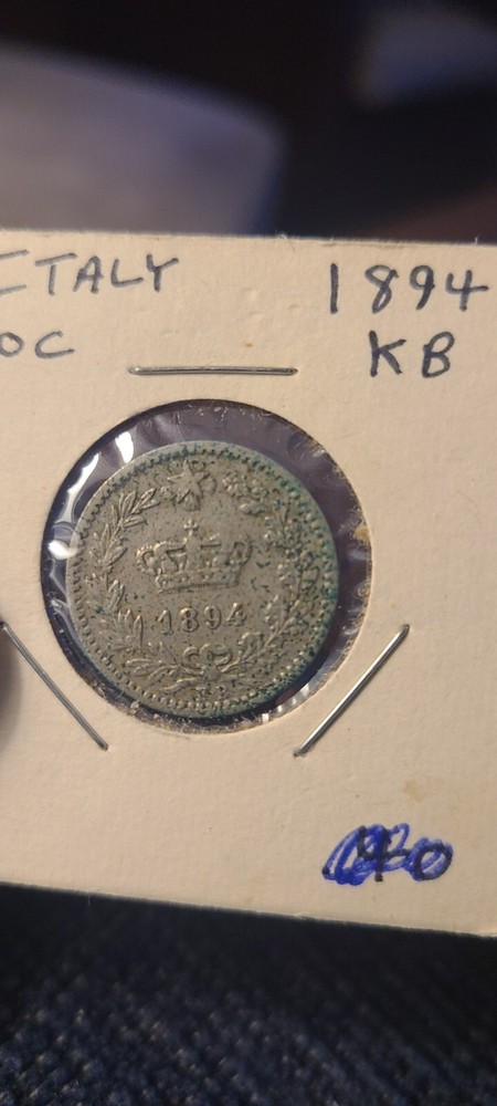 1894 Italy 20 centesimi