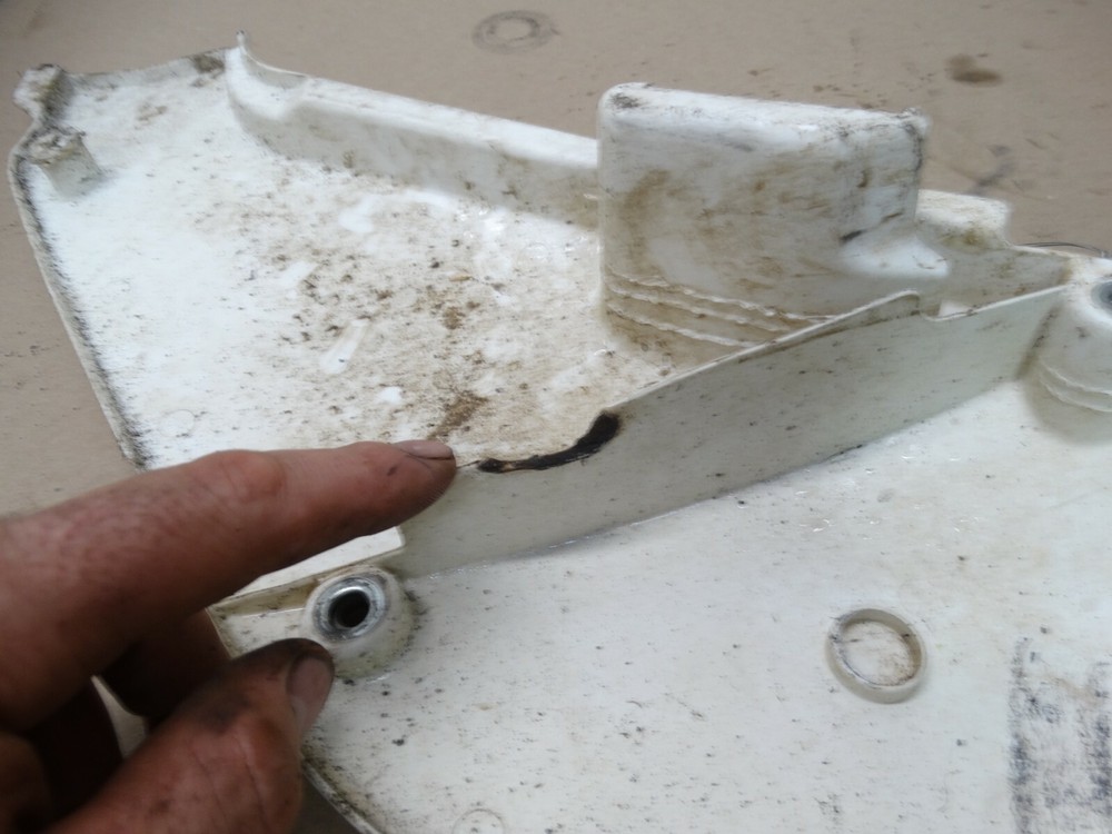2006 Kawasaki KLX110 OEM Right Rear Side Panel B603