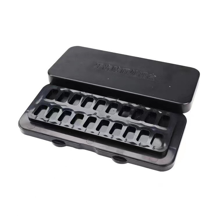 Dental Ceramic Veneers Storage Boxes Case Veneer Pretreatment Patch Box Square