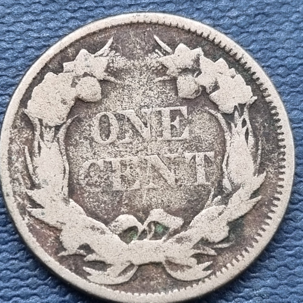 1857 Flying Eagle Cent 1c Penny Circulated #92630