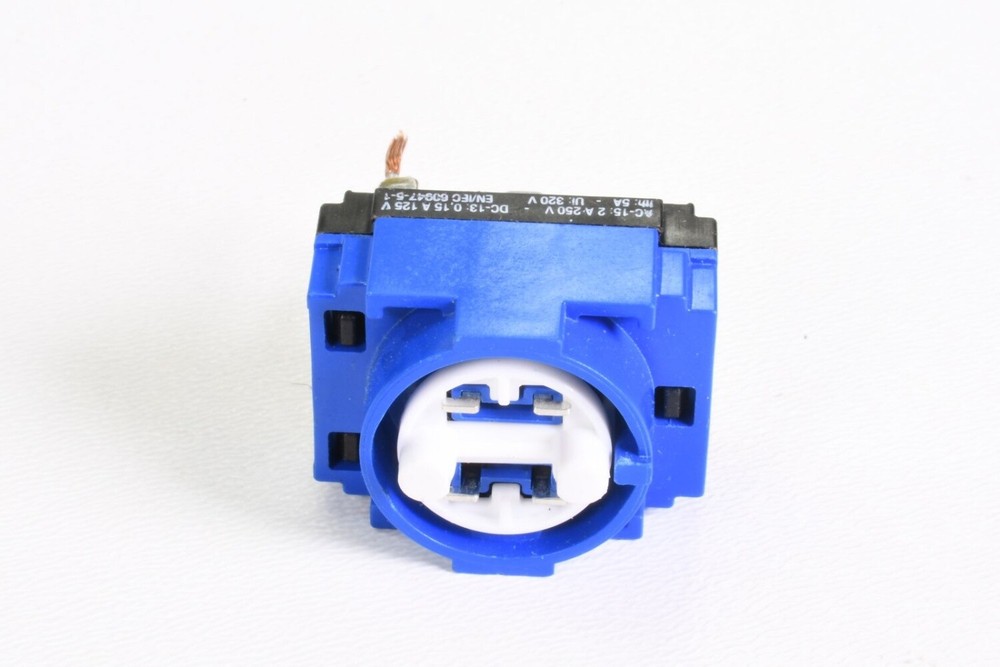 EAO 61-8420.12, Switching element 2 NO contacts, black base plate