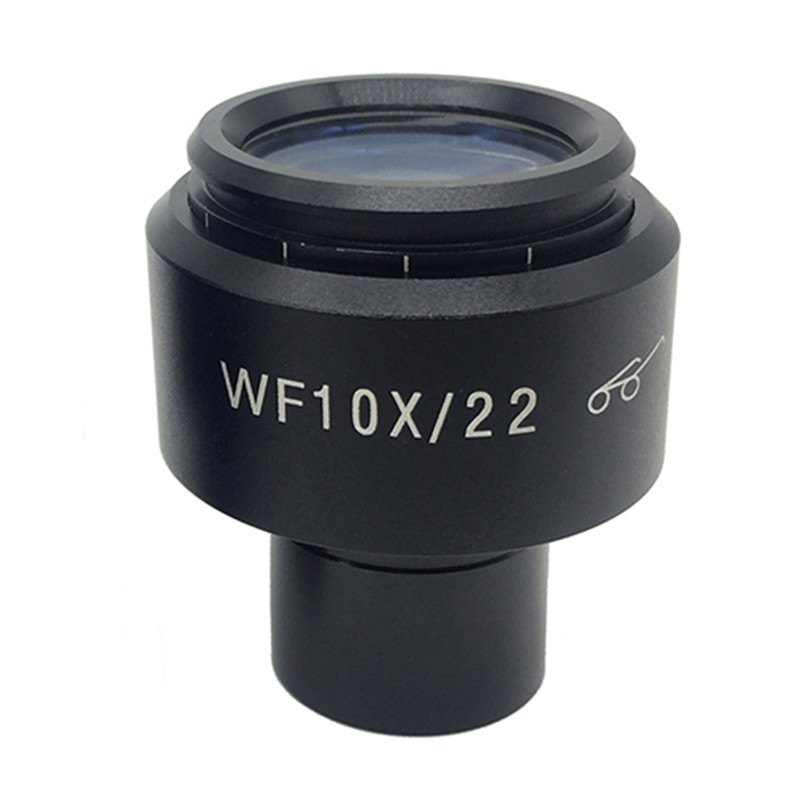 WF10X/22 Eyepiece Microscope High Eye-point Diopter Adjustable