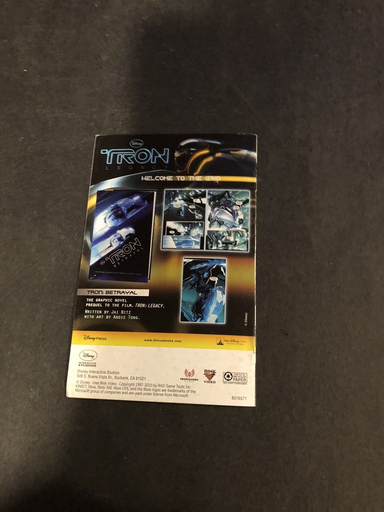 tron evolution xbox 360 Manual Only