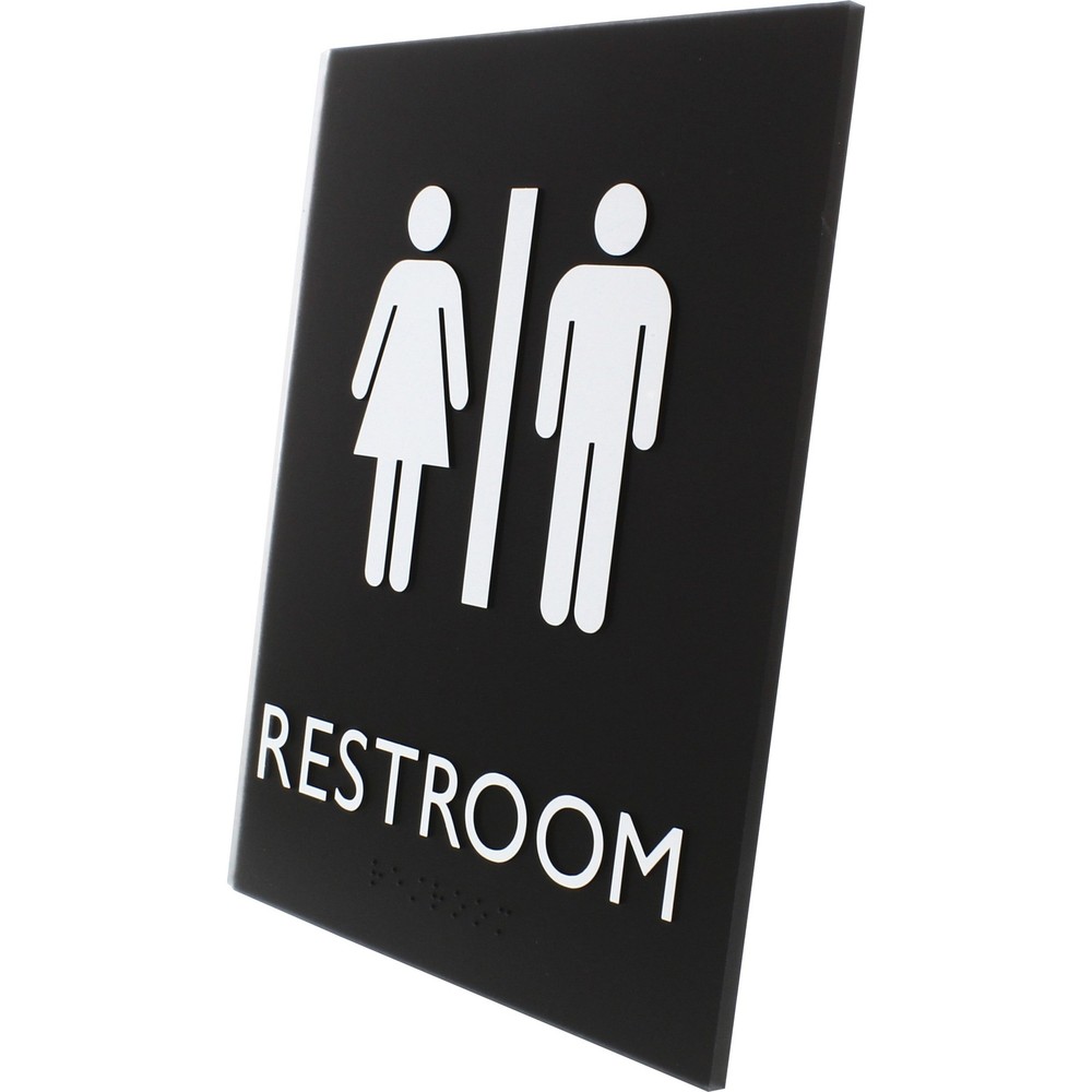 Lorell Restroom Sign (llr-02663) (llr02663)