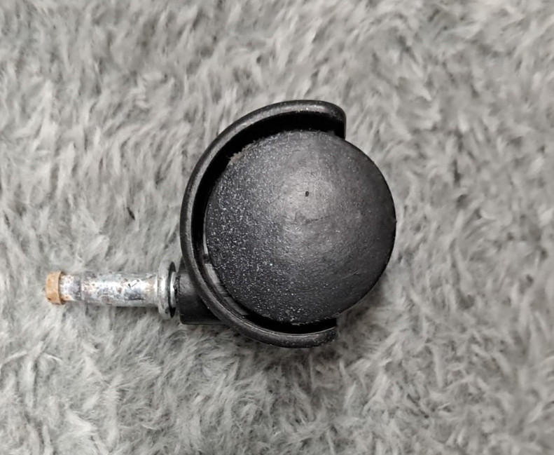 McCulloch Canister Steam Cleaner MC1375 Caster Wheel Small Front Replacement