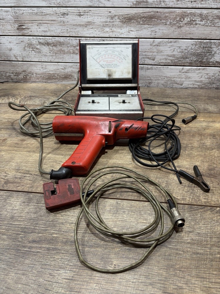 SNAP-ON MT-441 Ignition Advance Meter And Timing Light Kit UNTESTED.