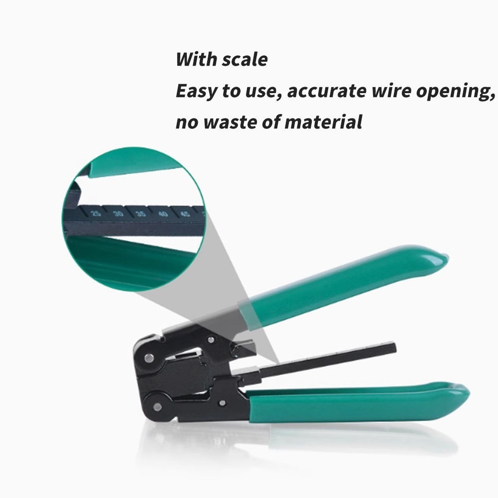 Cold Splicing Tools Leather Cable Stripper Fiber Optic Stripping Pliers Leather