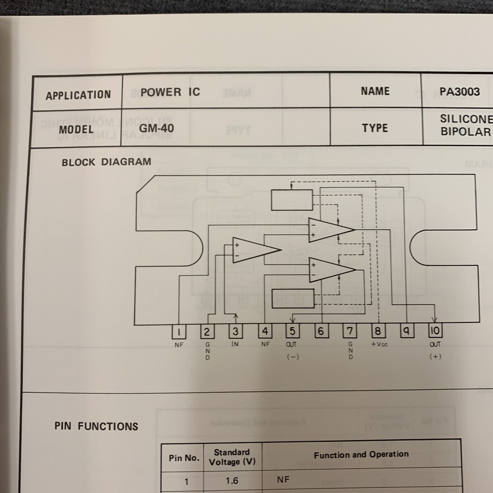 [Volume 2] - Pioneer Integrated Circuit Technical Data for Technicians