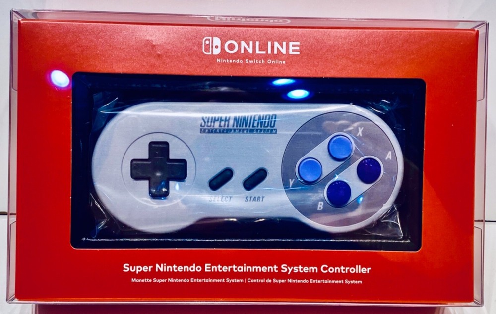 1 Box Protector for Nintendo Switch SNES ONLINE Controller boxes Display Case