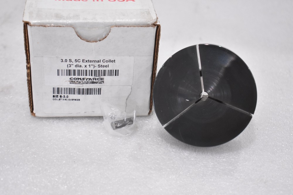 CONSTANCE MACHINE 3.0-S 3" x 1" STEEL OVERSIZED EXTERNAL COLLET 5C
