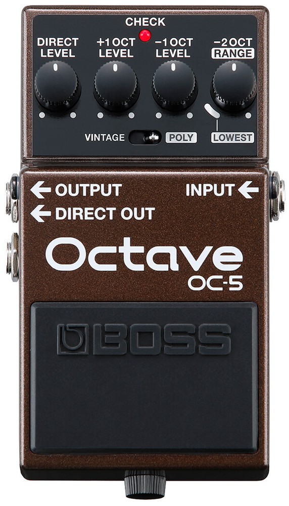 New Boss OC-5 Octave Guitar Effects Pedal