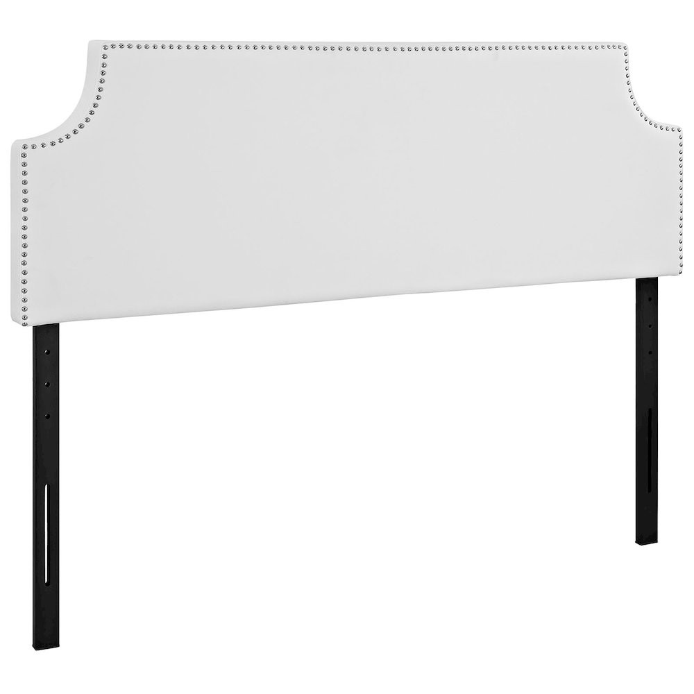 Laura Upholstered Vinyl Queen Headboard