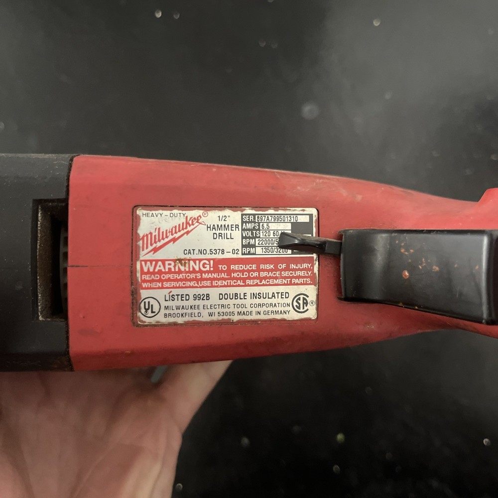 Milwaukee 1/2" Hammer Drill 5378-20