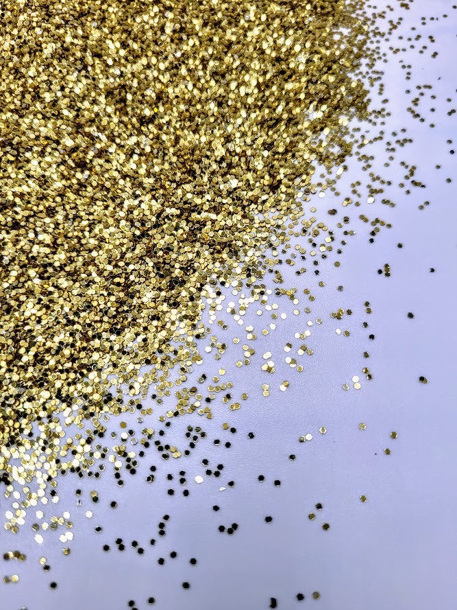 Fine Gold Glitter - Crown 3 oz.