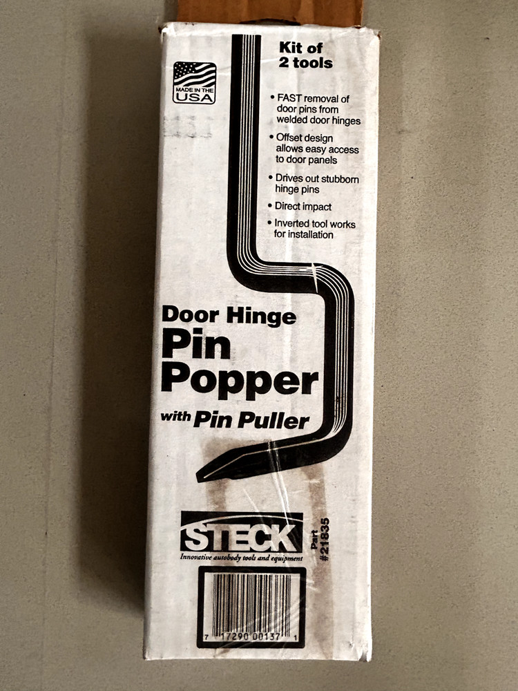 Steck Door Hinge Pin Popper & Puller