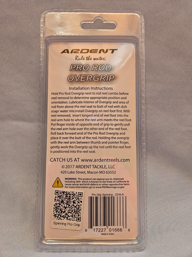 Ardent Pro Rod Overgrip - Spinning Rod