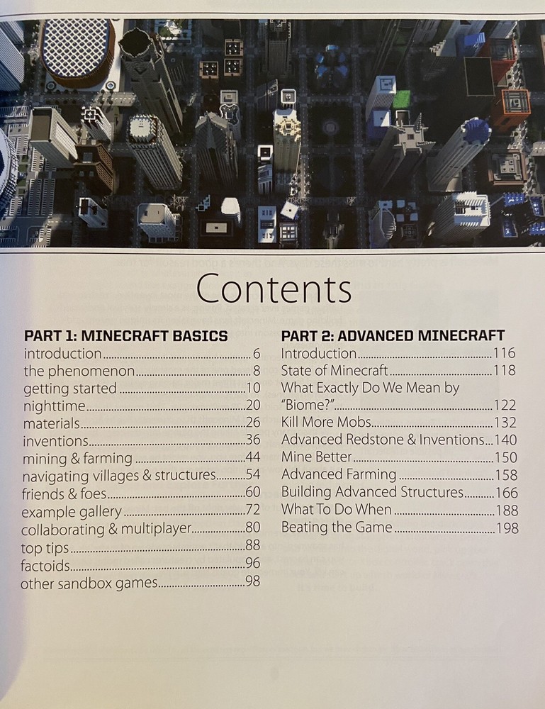 Everything Minecraft The Unofficial Guide, 1994, VG Condition