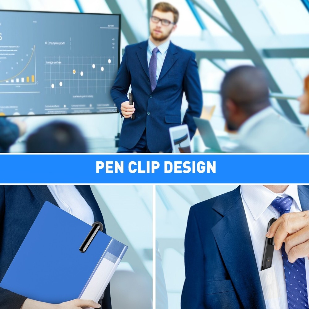 Presentation Wireless Presenter Remote Presenter Clicker for Mac Laptop Computer