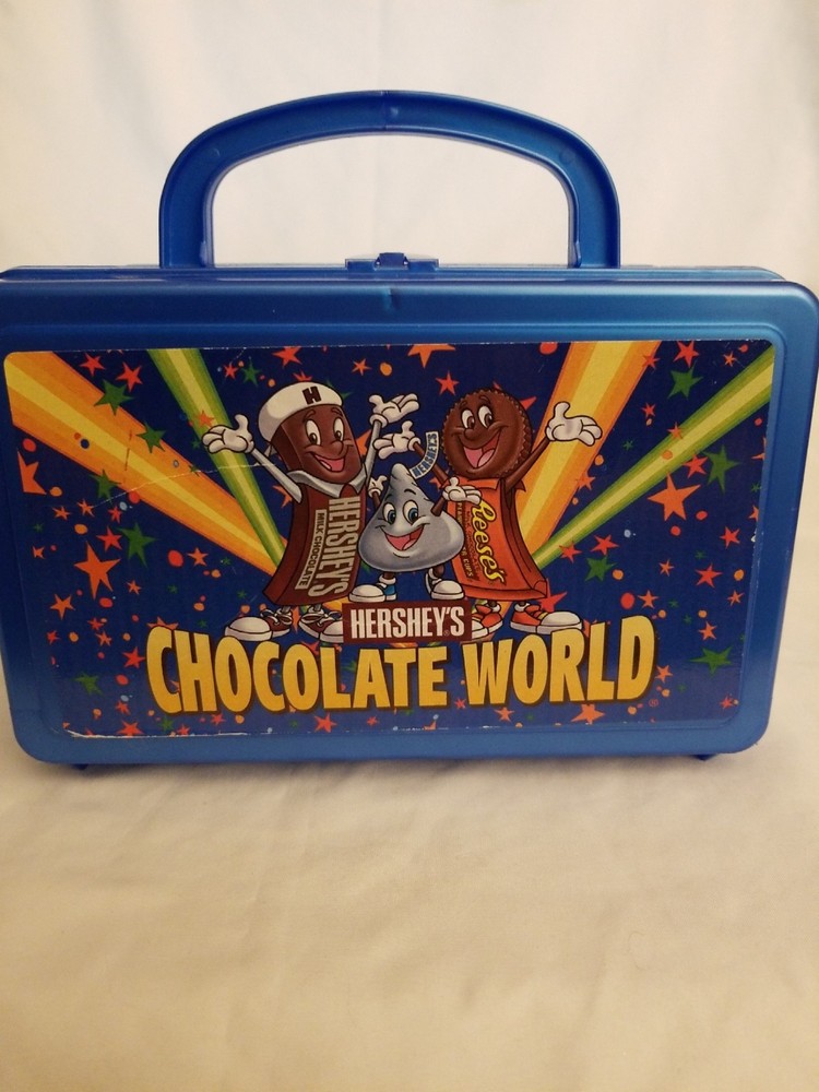 Hershey’s Chocolate World Plastic Lunchbox - Xlnt shape and condition