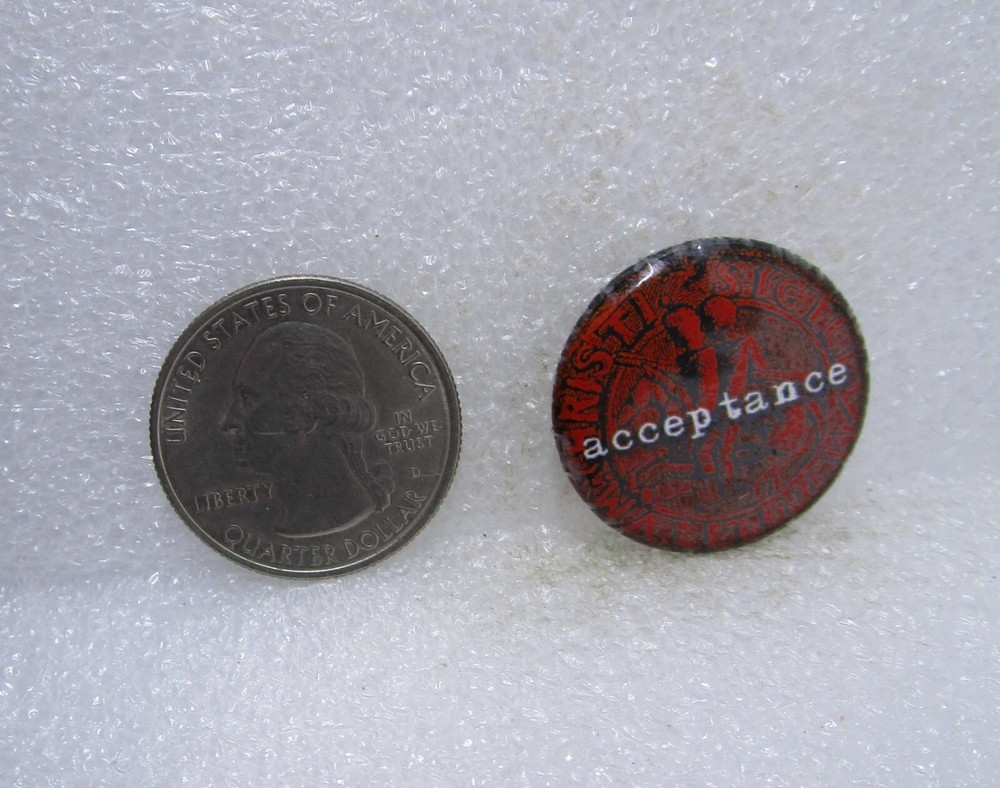 Acceptance Button Pin