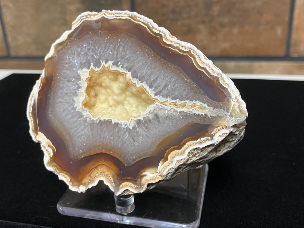 Druzy Quartz Brazilian End Cut