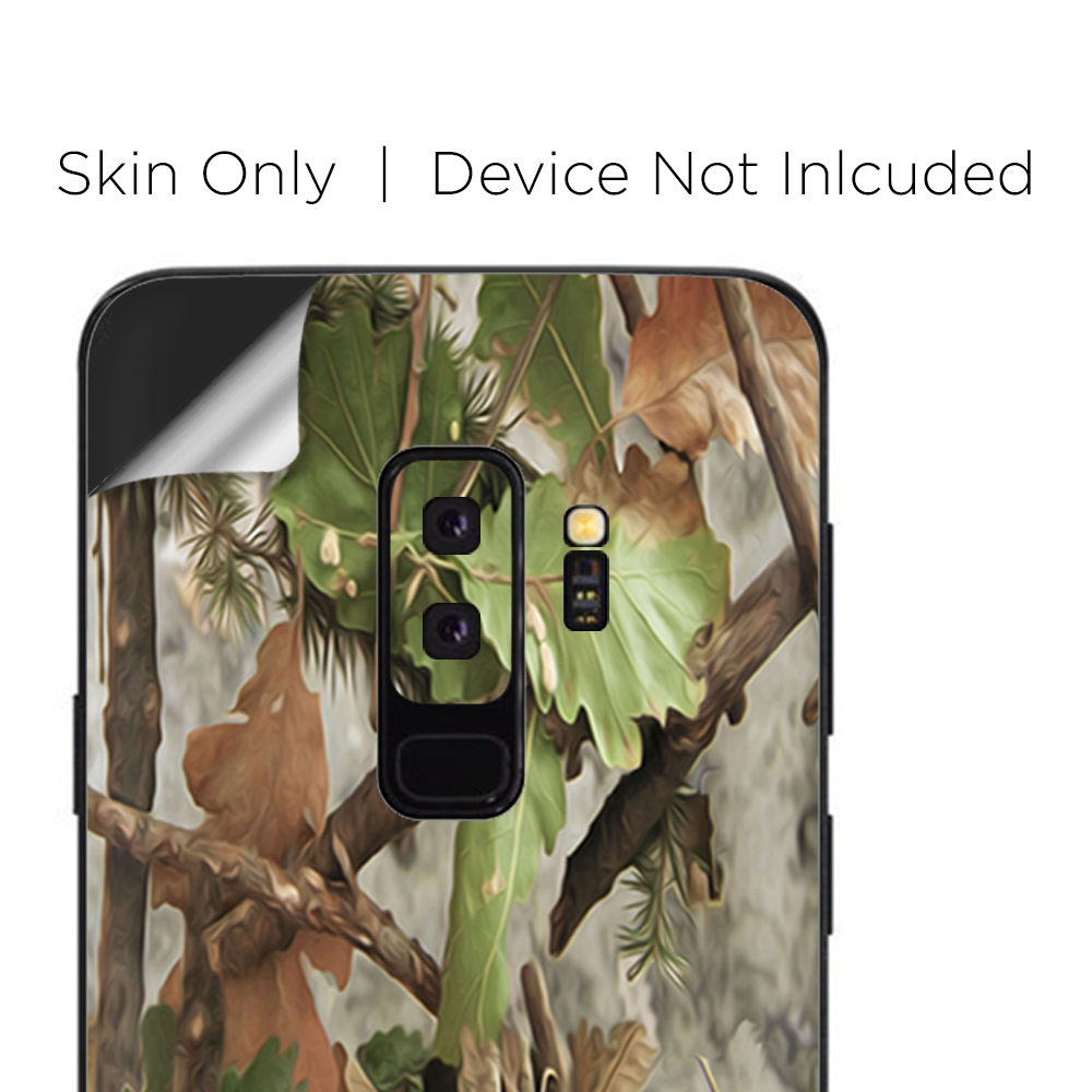 Samsung Galaxy S9 Plus Skins Decals - tree camo real oak