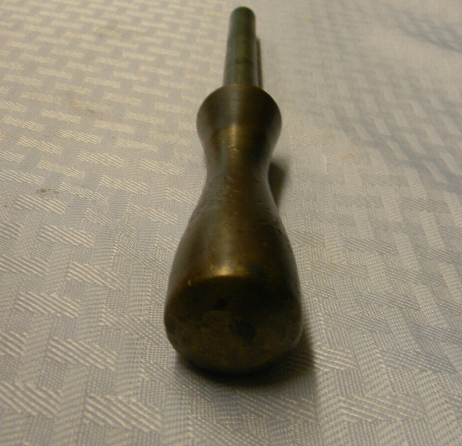 BRASS MACHINE CRANK HANDLE LATHE DRILL PRESS MILL SHAPER PULL PUSH LEVER