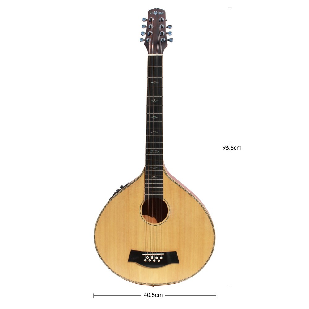 Bouzouki,8 Strings Bouzouki Guitar with EQ (8 Strings)