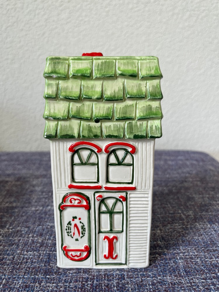 Fitz and Floyd Fireplace Long Matchstick Holder 1978 Ceramic NICE