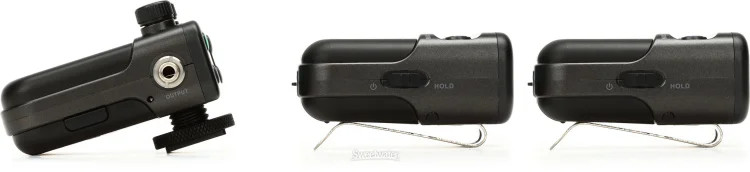Xvive U5T2 Camera-mounted Dual-channel Wireless Lavalier Microphone System