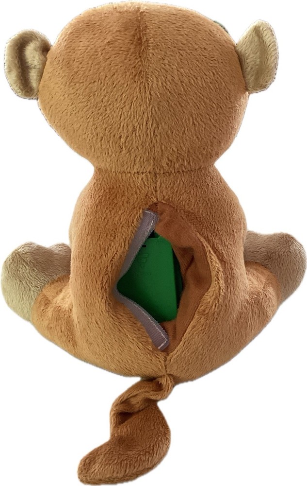 Interactive Hide & Seek Monkey Plush Toy~R & R Games~EUC~