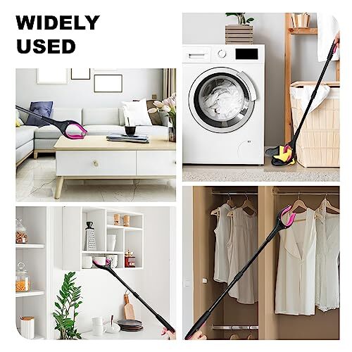 2 Pack 32 Inch Foldable Grabber Tool Extra Long Handy Trash Picker Pickup Tool