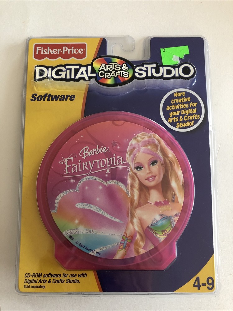 Digital Arts Crafts Studio Barbie Fairytopia Software