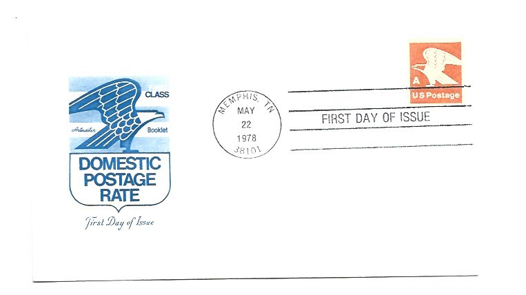1736 'A' Eagle, booklet single Artmaster FDC