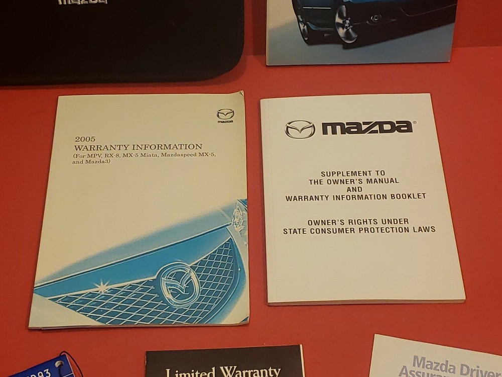 05 2005 Mazda3 Owners Manual