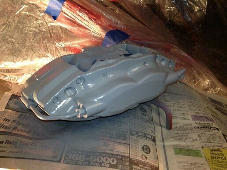 Light Gray Primer Coating Spray Can Engine Brake Caliper Custom Paint High Temp
