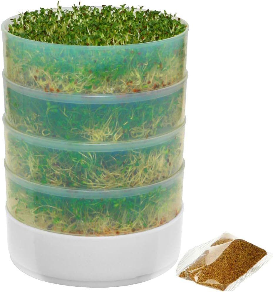 KITCHEN CROP VKP Brands 4-Tray Sprouter