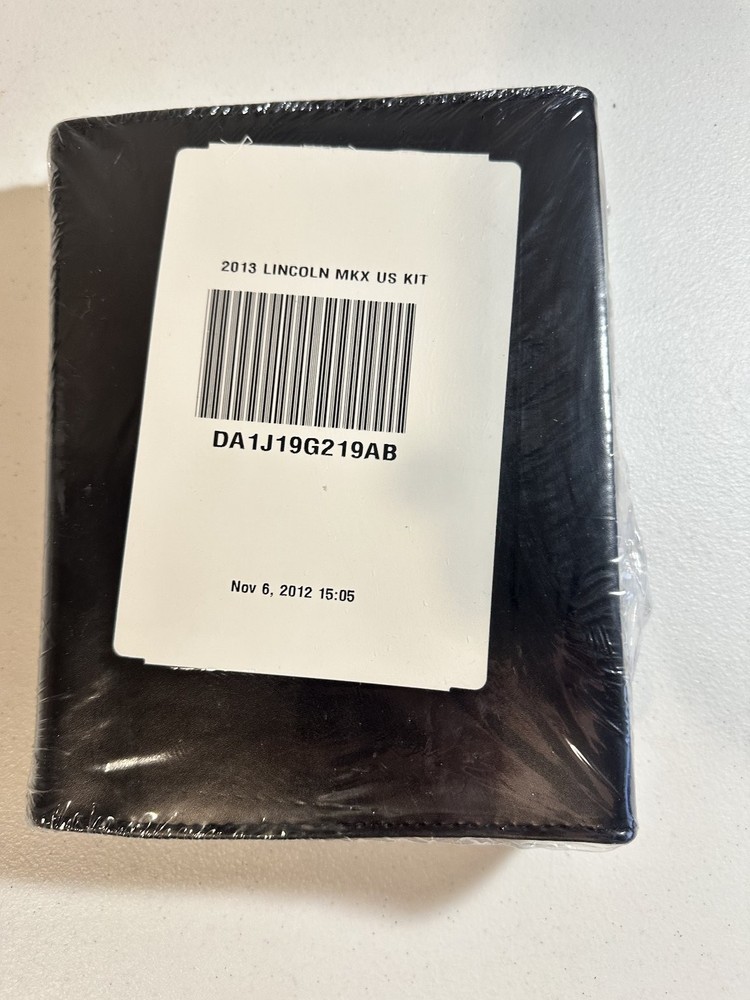 2013 Lincoln MKX Owner's Manual Set