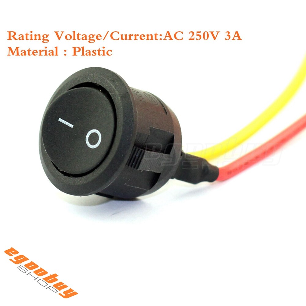 Motorcycle Light Electric Equipment Switch ON/OFF Button Control For E-scooter
