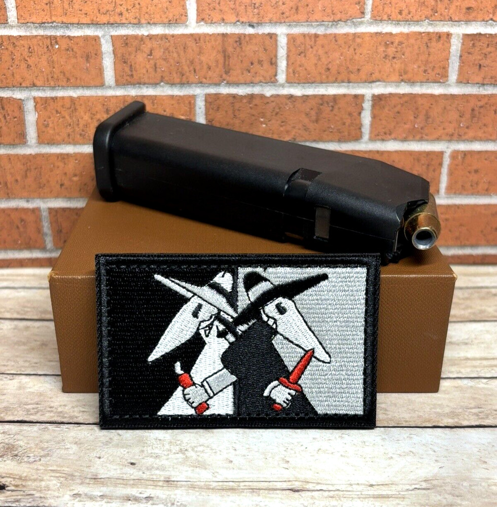 Spy VS Spy Tactical Gun Patch - Classic Video Game Morale Patch Hook Backed