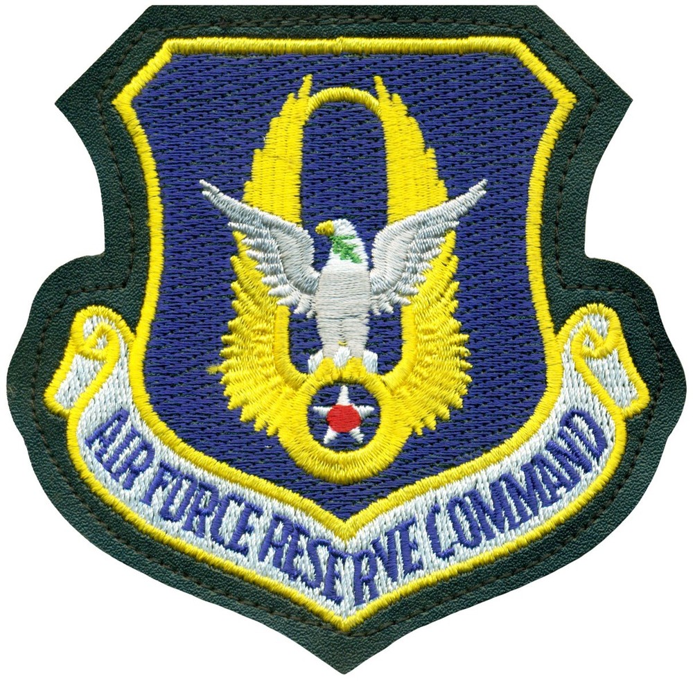 USAF RESERVE COMMAND ON LEATHER PATCH
