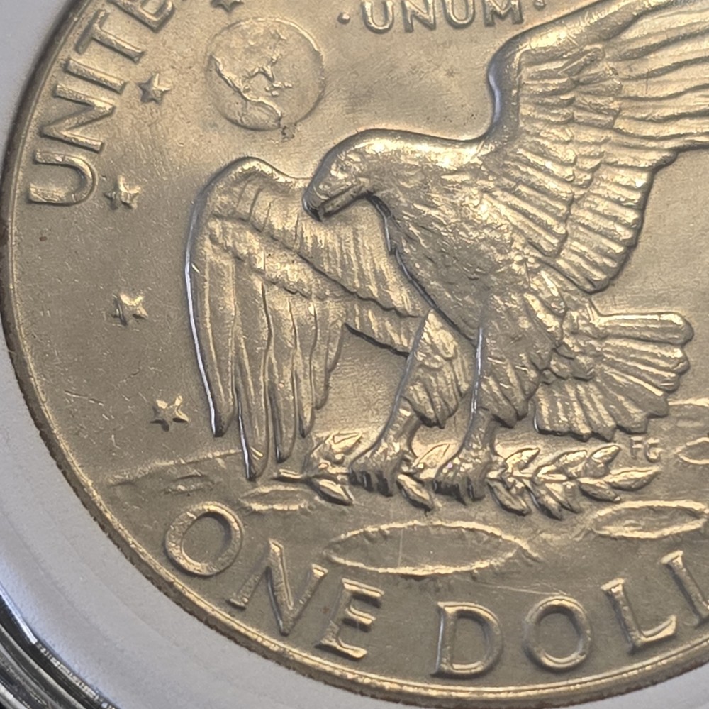 1974 D Eisenhower $1 One Dollar US Coin