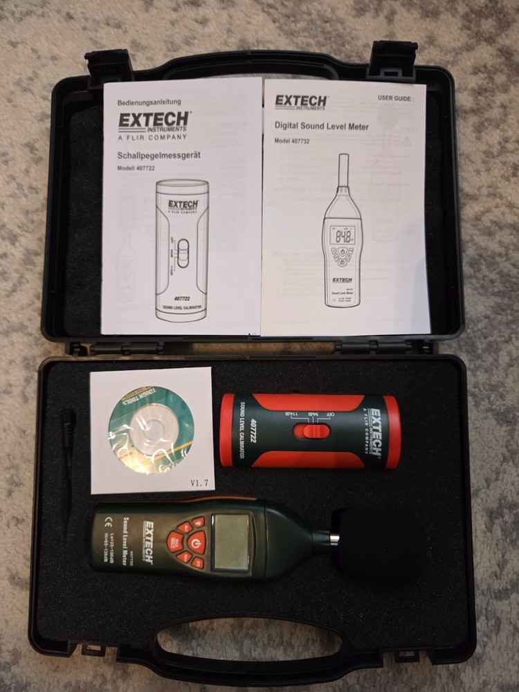 Extech Digital Sound Level Meter Model 407732