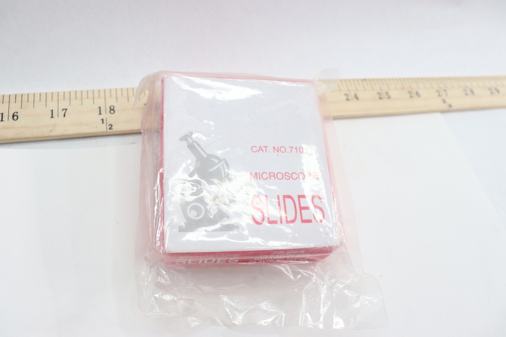 (72-Pk) GSC Standard Glass Microscope Slides