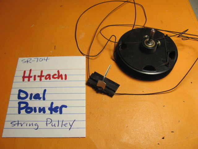📈HITACHI DIAL POINTER WITH PULLEY & STRING SR-704 STEREO RECEIVER