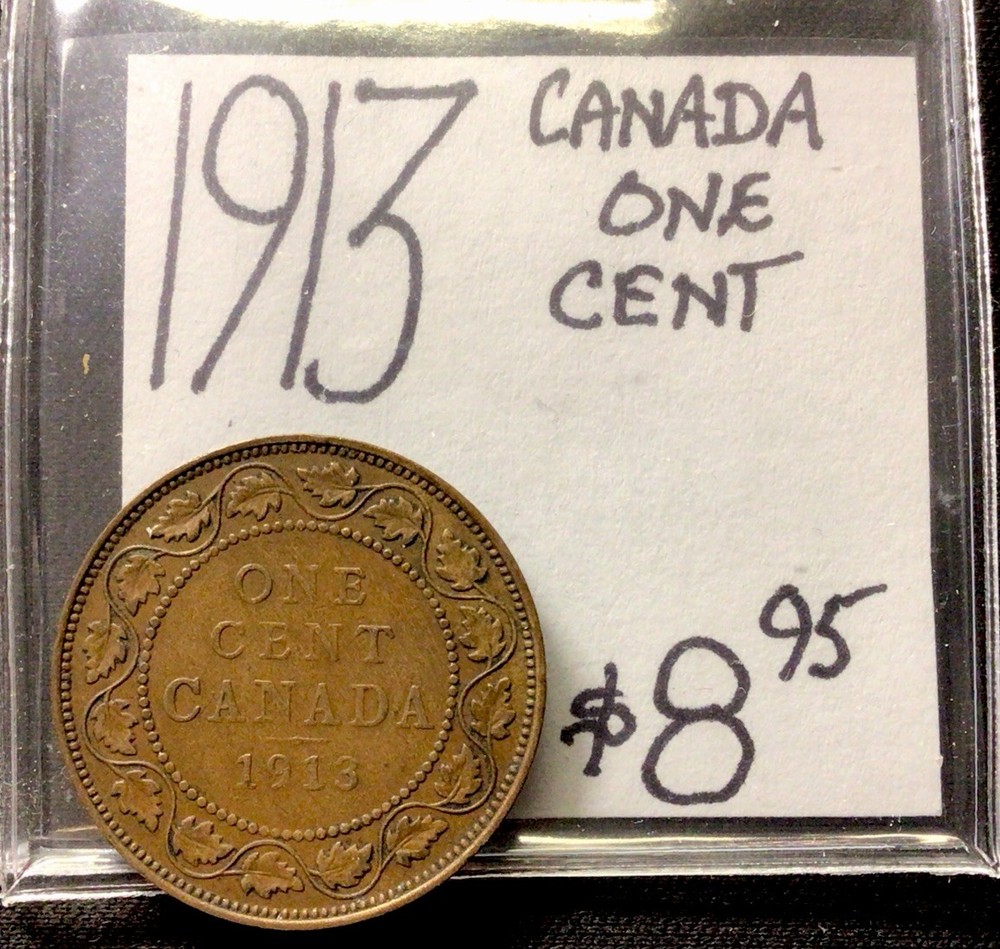 1913 Canada One Cent! ENN Coins